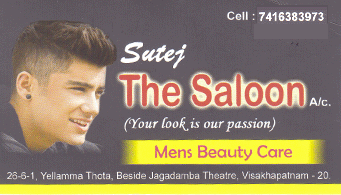 Sutej the saloon your look is our passion jagadamba in vizag visakhapatnam,Jagadamba In Visakhapatnam, Vizag