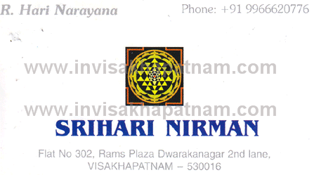 Srihari nirman Dwarkanagar,Dwarakanagar In Visakhapatnam, Vizag