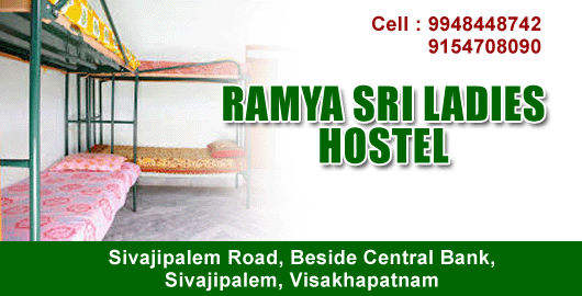 Ramya Sri Ladies Hostels Shivajipalem in Visakhapatnam Vizag,Shivajipalem In Visakhapatnam, Vizag