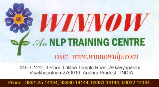 winnow nlp training centre spoken english personality development centre visakhapatnam vizag,Akkayyapalem In Visakhapatnam, Vizag