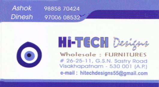 Hi TECH Designs GSN Satry Road in Visakhapatnam Vizag,Purnamarket In Visakhapatnam, Vizag