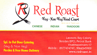 Red Roast in visakhapatnam,Visakhapatnam In Visakhapatnam, Vizag