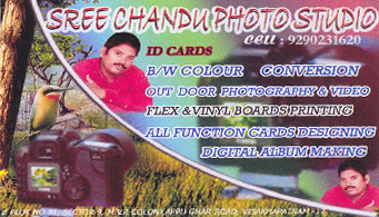 Sri Chandu Photo Studio in visakhapatnam,MVP Colony In Visakhapatnam, Vizag