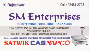 SM Enterprises sujathanagar pendhurthi in vizag visakhapatnam,Sujatha nagar In Visakhapatnam, Vizag