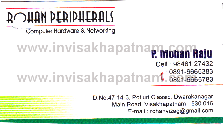 Rohan Peripherals Dwarakanagar,Dwarakanagar In Visakhapatnam, Vizag