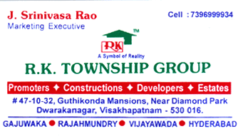 R K Township Groups in visakhapatnam,Dwarakanagar In Visakhapatnam, Vizag