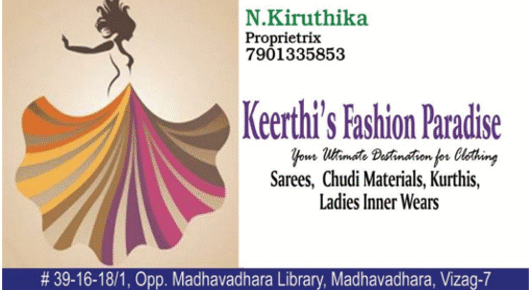 Keerthis Fashions Paradise Boutiques Madhavadhara in Visakhapatnam Vizag,Madhavadhara In Visakhapatnam, Vizag