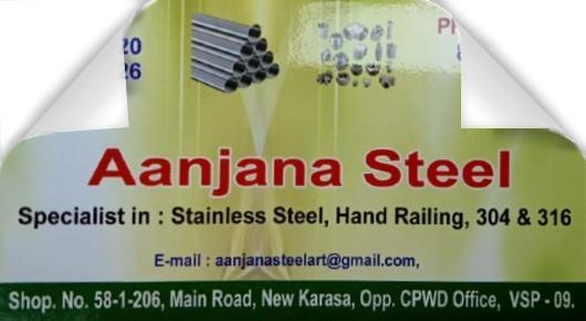 aanjana Steels Fabrication works Stainless Steel Hand Railing vizag visakhapatnam,New Karasa In Visakhapatnam, Vizag