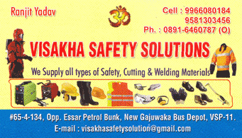 Visakha Safety Solutions Fire Safety Welding Construction Industrial Products in vizag new gajuwaka,New Gajuwaka In Visakhapatnam, Vizag