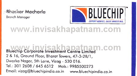 bluechip corporate dwarakanagr 22,Dwarakanagar In Visakhapatnam, Vizag