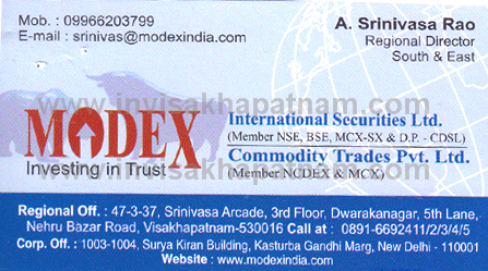 modex investing in trust dw nagar 41,Dwarakanagar In Visakhapatnam, Vizag