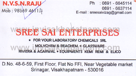sree sai enterprises srinagar 75,Srinagar In Visakhapatnam, Vizag