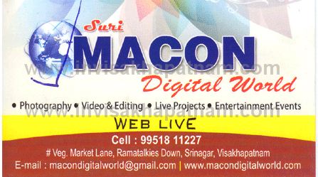 macon digital world srinagar 77,Srinagar In Visakhapatnam, Vizag