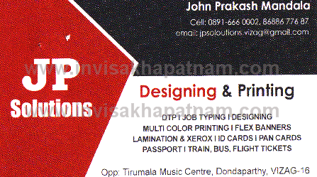 jp solutions designig dondparthy 94,dondaparthy In Visakhapatnam, Vizag