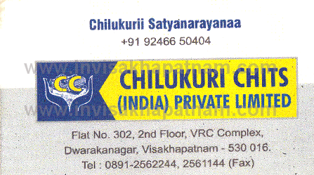 chilukuri chits pvt dwarakanagar 114,Dwarakanagar In Visakhapatnam, Vizag