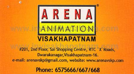 arena animation dwarakanagar 125,Dwarakanagar In Visakhapatnam, Vizag