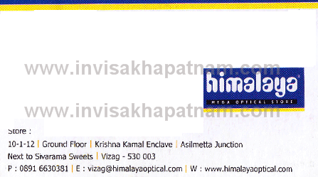 himalaya vido optical asilmetta jc 126,Asilmetta In Visakhapatnam, Vizag