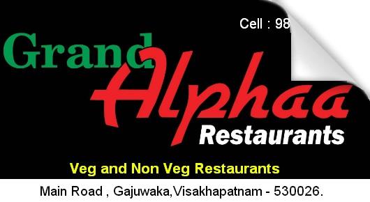 Grand Alphaa Restaurants in Gajuwaka Visakhapatnam Vizag,Gajuwaka In Visakhapatnam, Vizag