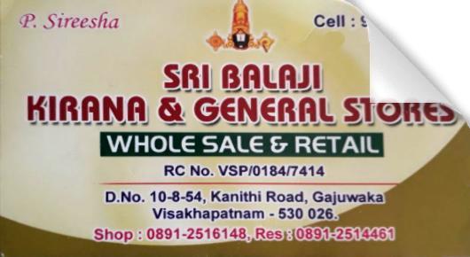 Sri Balaji Kirana and General Stores Gajuwaka in Visakhapatnam Vizag,Gajuwaka In Visakhapatnam, Vizag