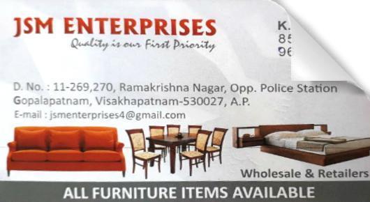 JSM Enterprises Furniturers Interiors Gopalapatnam in Visakhapatnam Vizag,Gopalapatnam In Visakhapatnam, Vizag