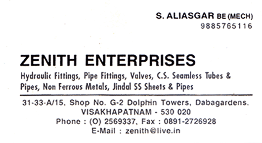Zenith Enterprises Dabagardens Vizag Visakhapatnam,Dabagardens In Visakhapatnam, Vizag