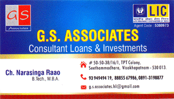G.S.Associate in visakhapatnam,Seethammadhara In Visakhapatnam, Vizag
