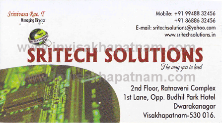 Sritech Solutions Dwarkanager,Dwarakanagar In Visakhapatnam, Vizag