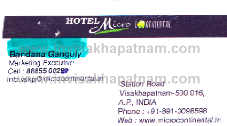 Hotel Micro Visakhapatnam,Railway Station In Visakhapatnam, Vizag
