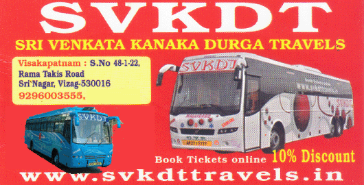 SVKDT Sri Venkata Kanaka durga Travels Srinagar in Visakhapatnam Vizag,Srinagar In Visakhapatnam, Vizag
