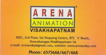 Arena Animation in Visakhapatnam,Dwarakanagar In Visakhapatnam, Vizag