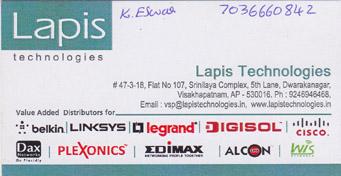 Lapis Technologies in visakhapatnam,Dwarakanagar In Visakhapatnam, Vizag