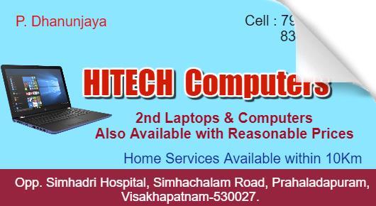 Hitech Computers Laptops Sales Prahladapuram in Visakhapatnam Vizag,Prahladapuram In Visakhapatnam, Vizag