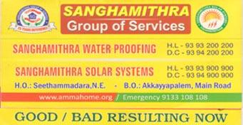 Sangamithra Group Of Services in visakhapatnam,Seethammadhara In Visakhapatnam, Vizag
