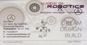 Academy Of Robotics in visakhapatnam,CBM Compound In Visakhapatnam, Vizag