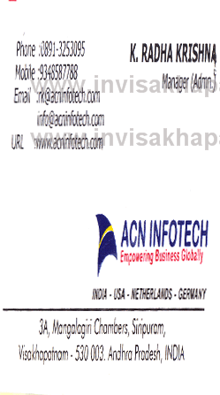 ACN Infotech Siripuram,siripuram In Visakhapatnam, Vizag