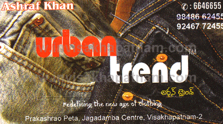 Urban Trend Prakashrao Peta,Prakashraopeta In Visakhapatnam, Vizag