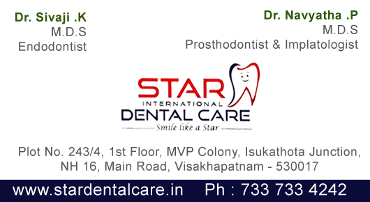 star dental care clinic isukathota maddilapalem mvp colony vizag visakhapatnam,Isukathota In Visakhapatnam, Vizag