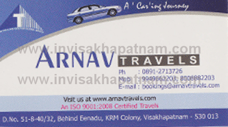 Arnav Travels,KRM Colony In Visakhapatnam, Vizag