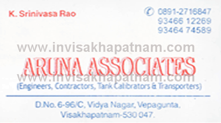 Aruna associates,Vepagunta In Visakhapatnam, Vizag