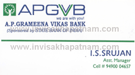 APGVB,Visakhapatnam In Visakhapatnam, Vizag