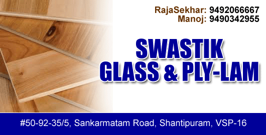 Swastic Glass And Ply Lam Santhipuram in Visakhapatnam Vizag,Santhipuram In Visakhapatnam, Vizag