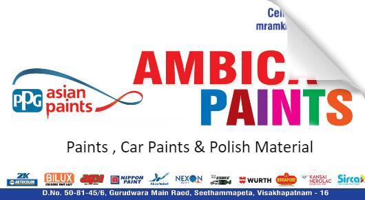 Ambica Paints car paints polish material dealers in Visakhapatnam Vizag,Seethammapeta In Visakhapatnam, Vizag