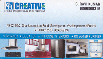 Creative kitchen Appliance house solutions santhipuram in vizag visakhapatnam,Santhipuram In Visakhapatnam, Vizag
