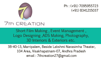 7th creation short film making event management 104 area vizag,104 Area In Visakhapatnam, Vizag