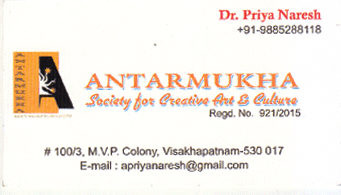 Antarmukha Society for creative Art and culture MVP in vizag visakhapatnam,MVP Colony In Visakhapatnam, Vizag