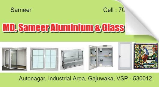 MD Sameer Aluminium and Glass Works Auto Nagar in Visakhapatnam Vizag,Auto Nagar In Visakhapatnam, Vizag