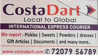 Costa Dart Local To Global International Express Courier in Visakhapatnam Vizag,visakhapatnam In Visakhapatnam, Vizag