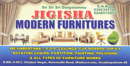 Jigisha Modern Furnitures Madhurawa in Visakhapatnam Vizag,Madhurawada In Visakhapatnam, Vizag
