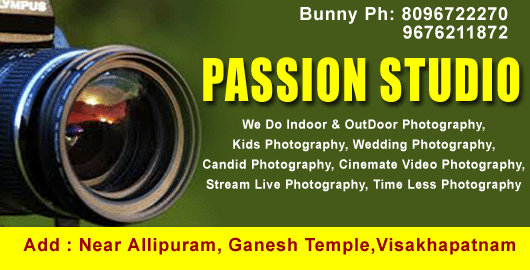 Passion Studion Allipuram in Visakhapatnam Vizag,Visakhapatnam In Visakhapatnam, Vizag