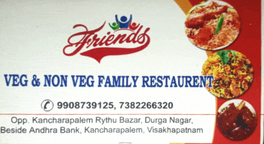 Friends Veg and Non Veg Family Restaurant Kancharapalem in Visakhapatnam Vizag,kancharapalem In Visakhapatnam, Vizag